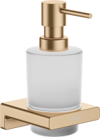 Дозатор для мыла 200 мл Hansgrohe AddStoris 41745140, шлифованная бронза