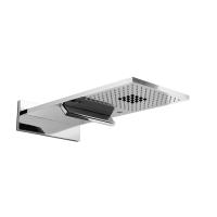 Carimali Carimali Yes Душевая система, 144 форсунки, 16 из которых мягкой струи, 3 потока воды : дождь, мягкий дождь, каскад, цвет: хром