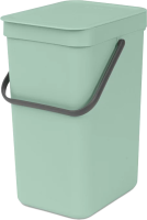 Мусорное ведро Brabantia Sort&Go 211829 12 л, мятно-голубое