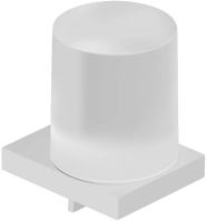 Дозатор для мыла Kludi Vela C 3197653 белый матовый