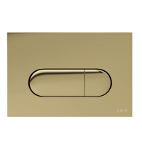 Кнопка смыва для инсталляции VitrA Root Round 740-2224 для унитаза, пластик, цвет золото глянец