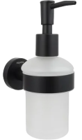 Дозатор для мыла Aquatek AQ4005MB черный матовый