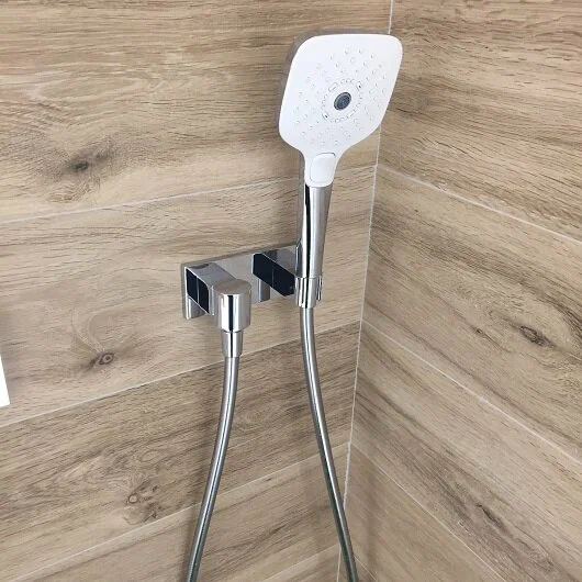 душевая лейка toto showers tbw02015e1a трехрежимная, прямоугольная, хром