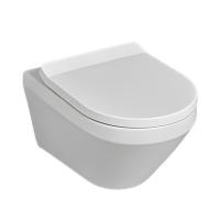 Унитаз подвесной Villeroy&Boch Architectura 4616CB01 с сиденьем микролифт, смыв TwistFlushцвет белый альпийский