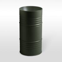 Kerasan Kerasan Artwork Barrel Раковина 45х90 см, без отв., напольная, слив в пол, в комплекте сифон, цвет: Verde muschio