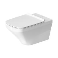 Унитаз Duravit DuraStyle 2550592000 подвесной, удлиненный, безободковый, белый с покрытием WonderGliss