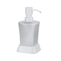 Дозатор для мыла WasserKraft Amper K-5499WHITE для жидкого мыла, белый