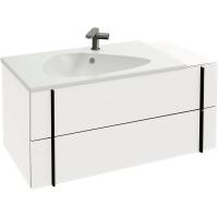 Тумба под раковину Jacob Delafon Nouvelle Vague 100 EB3031-G1C подвесная, белая глянцевая 454075