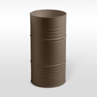 Kerasan Kerasan Artwork Barrel Раковина 45х90 см, без отв., напольная, слив в пол, в комплекте сифон, цвет: Bruno matt