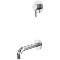 Смеситель для ванны Whitecross Y brushed nickel YSET03NIB Брашированный никель