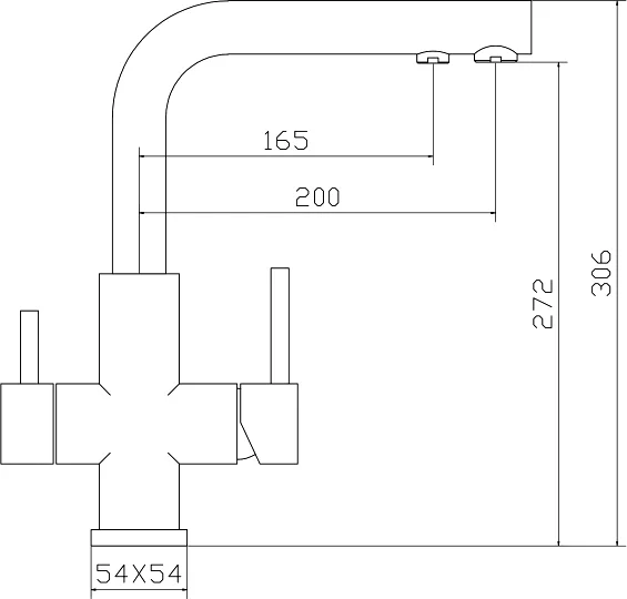 смеситель для кухни seaman eco venice ssn-1126