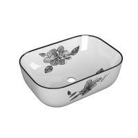 Раковина накладная Point Венера 46 PN43073WB прямоугольная, белая