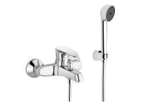 Cмеситель для ванны и душа Mamoli Smile 1352FB680021 с душевым гарнитуром, цвет хром Cмеситель для ванны и душа Mamoli Smile 1352FB680021 с душевым гарнитуром, цвет хром