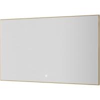 Зеркало Boheme Modern 120x70 543-120-G с подсветкой Золото с сенсорным выключателем и подогревом