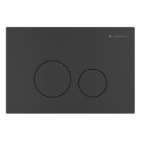 Кнопка Aqueduto CIRCULO CIR0140 для инсталляции, матовый черный