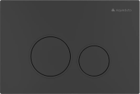 Кнопка Aqueduto CIRCULO CIR0140 для инсталляции, матовый черный