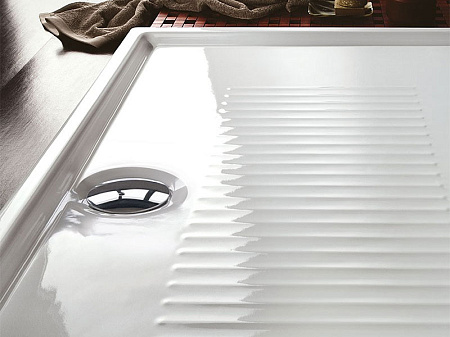 сифон для поддона hatria lif.ro y1hx01, 90 мм, хром