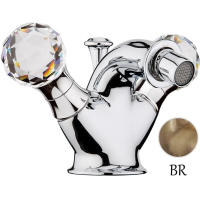 Смеситель Webert Karenina KA710102065 для биде, с донным клапаном, бронза