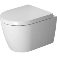 Унитаз Duravit Me by Starck Rimless 45300900A1 подвесной, безободковый, с сиденьем микролифт, белый