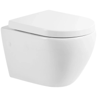 Унитаз подвесной BelBagno Sfera-R BB513CH безободковый, белый
