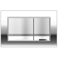 Кнопка смыва для инсталляции AZARIO NEW AZ-001 для унитаза, пластик, цвет глянцевый хром