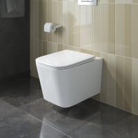 Унитаз BelBagno Due-Tor BB5171CH-TOR/SC подвесной с сиденьем Микролифт