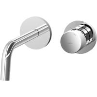 Смеситель Paffoni Jo JO006CR70 для раковины, без донного клапана, встраиваемый, с внутренней частью, излив 17.8 см, хром глянцевый