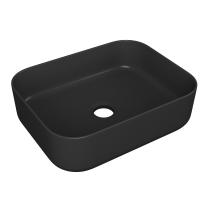 Раковина накладная Point Меркурий 50 PN43832BM черный матовый