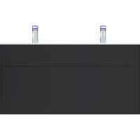 Тумба под раковину Am.Pm Inspire 2.0 M50AFHX1203GM подвесная 120 см, 3 ящика, цвет графит, матовый