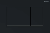 Кнопка для инсталляции Geberit Sigma 30 115.883.DW.1 черная глянцевая/вставки черные матовые