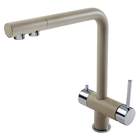 Смеситель для кухни Blanco Fontas Хром/Серый беж 518512