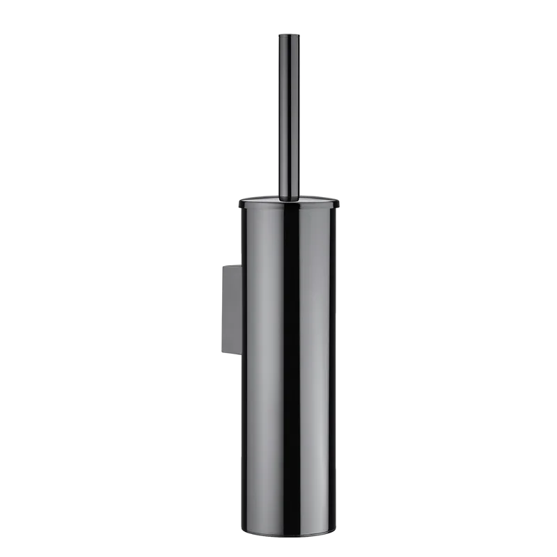 Ёршик для унитаза Wasserkraft Glan 1087PB polished black