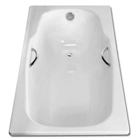 Ванна стальная BLB Atlantica HG B70J handles 170x80 см, с отверстиями под ручки, белый