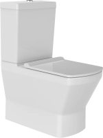 Напольный унитаз Bien Neptun NPKD06301VP1W5SZ0, с функцией биде, крышка микролифт, цвет белый
