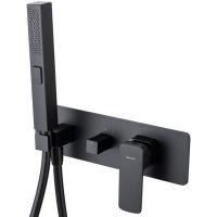 Смеситель для душа Allen Brau Infinity 5.21011-31 с внутренней частью, черный матовый