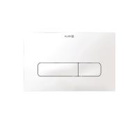 Кнопка смыва для унитаза Kludi Unifix 30PP0153 АБС-пластик, цвет матовый белый