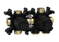 Внутренняя часть Almar Water Control Modular E186901, однорычажного смесителя с переключателем на 2 положения, горизонтальный модуль