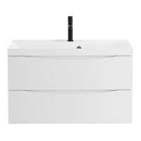 Тумба под раковину BelBagno Marino 80 MARINO-800-2C-SO-BO-P подвесная, цвет bianco opaco