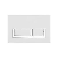 Клавиша для инсталляции Olive's Sierra SR419W белая глянцевая матовая