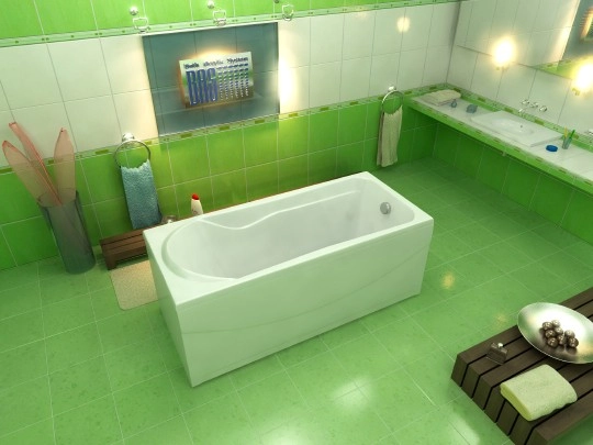 акриловая ванна bas мальта в 00023 170x75 без гидромассажа