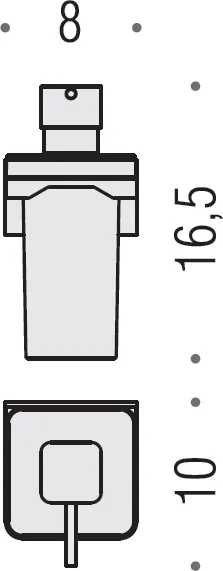 Дозатор для мыла Colombo Design Forever B9333