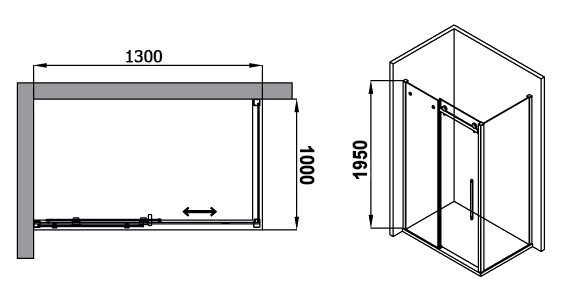 душевой уголок rgw tornado to-43 130x100 см