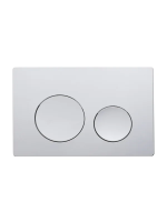 Кнопка смыва для инсталляции Agger APB0100 для унитаза, пластик, цвет глянцевый хром