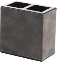 Стакан для зубных щёток Kassatex Pelle AEL-TBH-TAN