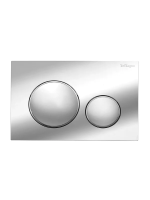 Кнопка смыва для инсталляции BelBagno BB-17C-CRM для унитаза, пластик, цвет хром