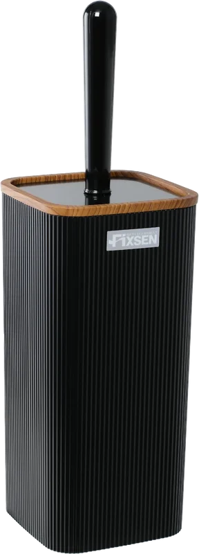 Ёршик для унитаза Fixsen Black Wood FX-401-5 черный