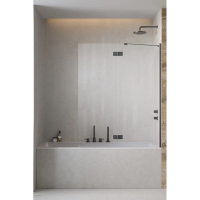 Шторка на ванну Radaway Essenza Brushed GunMetal PND II 100 Right 110002100-92-01R 100 см R, профиль оружейная сталь матовый, стекло прозрачное