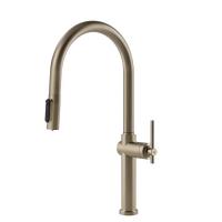 Смеситель для кухни Gessi HABITO 
 60872#149 цвет-finox brushed nickel
