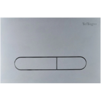 Кнопка смыва BelBagno Prospero BB006-PR-CHROME.M для инсталляции, матовый хром