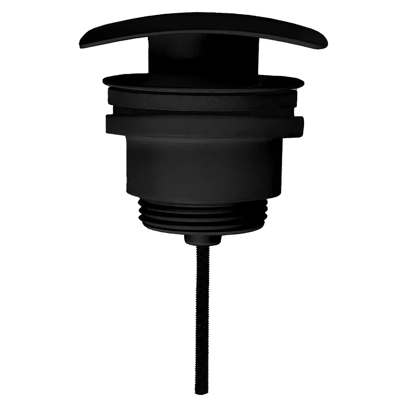 Донный клапан AZARIO AZ-106-BL для раковины, универсальный, черный